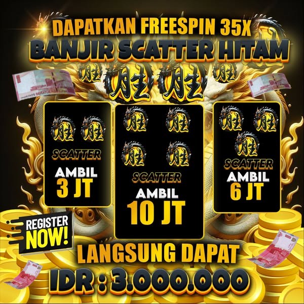 Xlslot - Situs Game Resmi Scatter Hitam